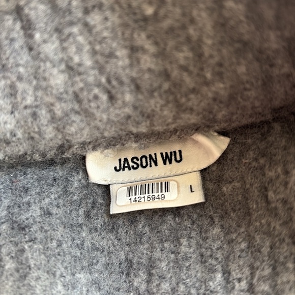 Jason Wu Sweater Wool Contrast Stitch Turtle Neck Cropped (Shrunken to a Small) - Picture 16 of 16